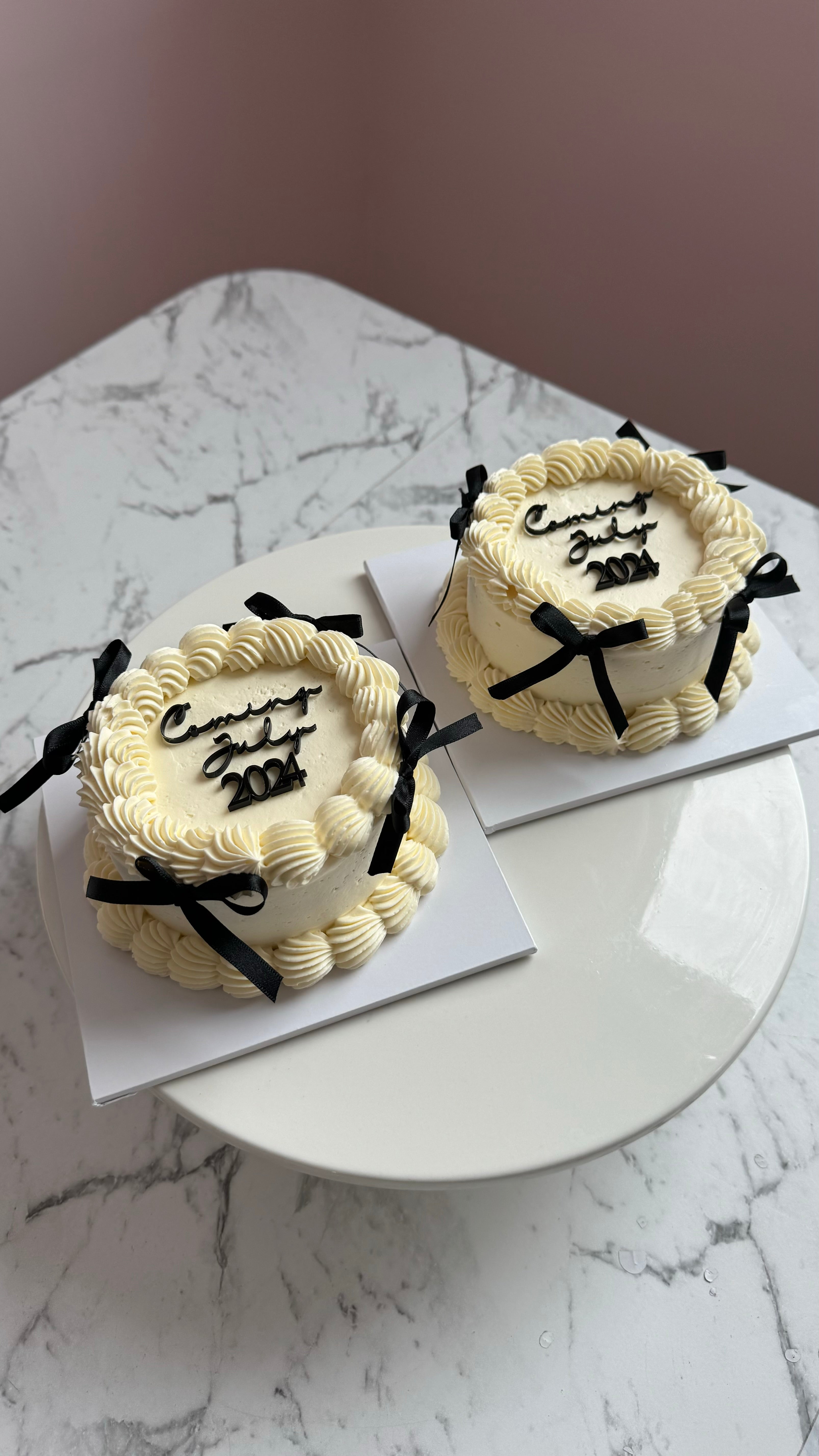 Gender Reveal Cake