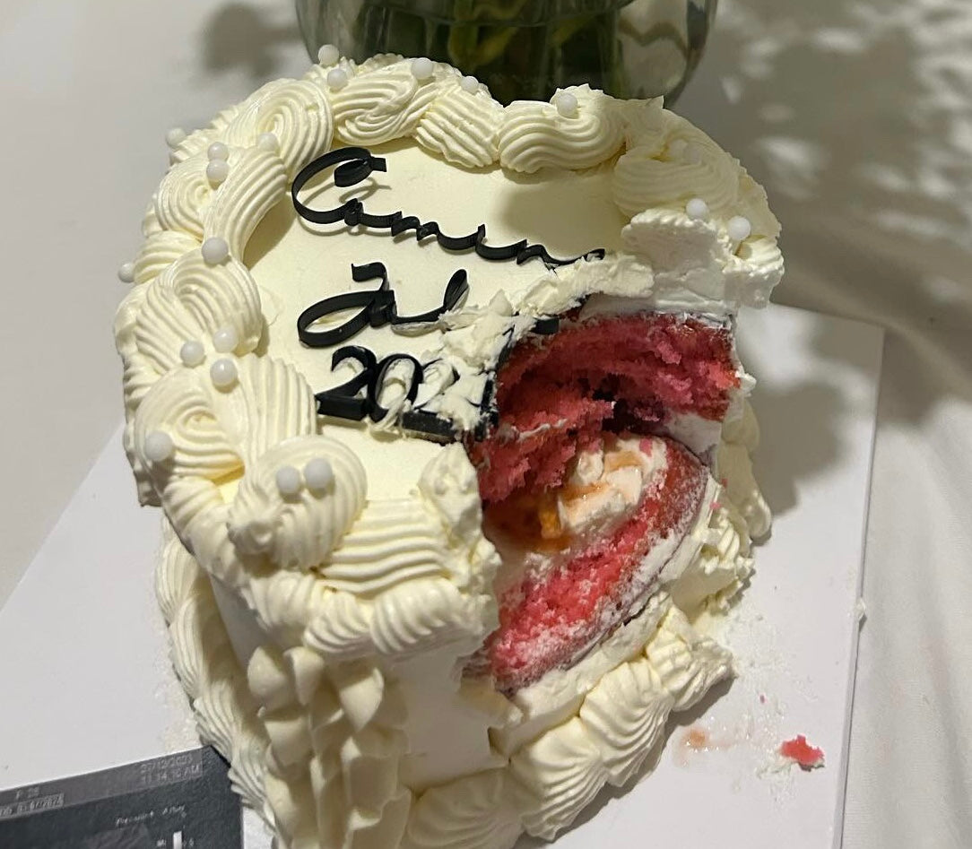 Gender Reveal Cake