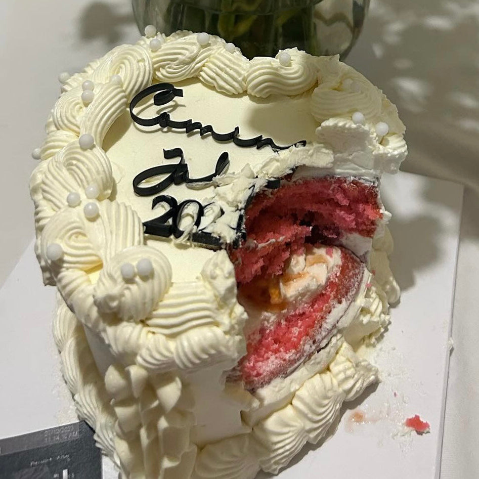 Gender Reveal Cake
