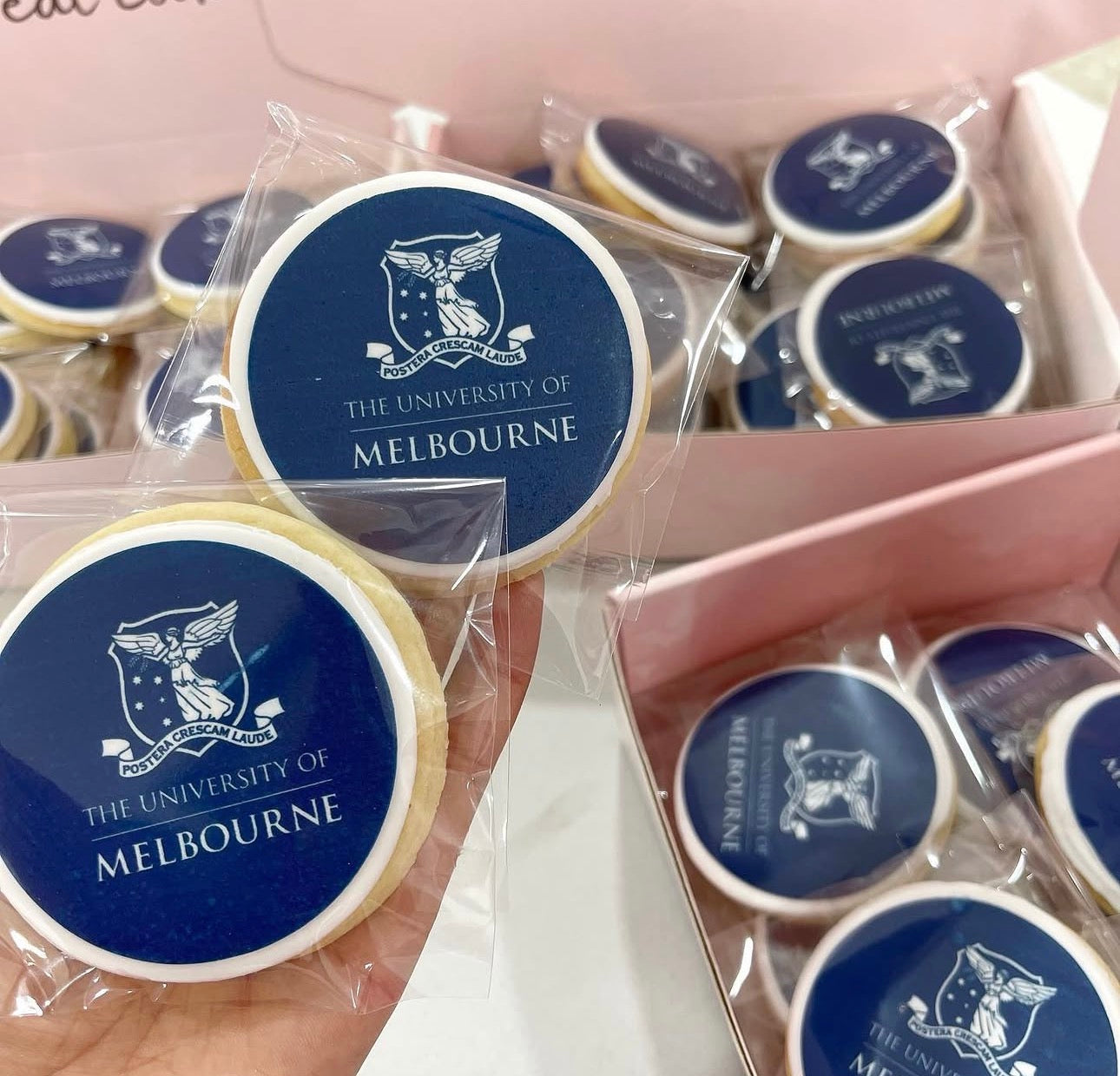 Custom Logo Cookies