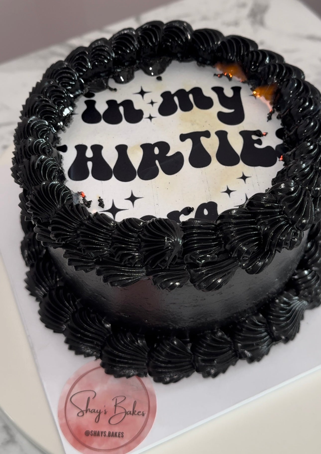 Burn Away Cake
