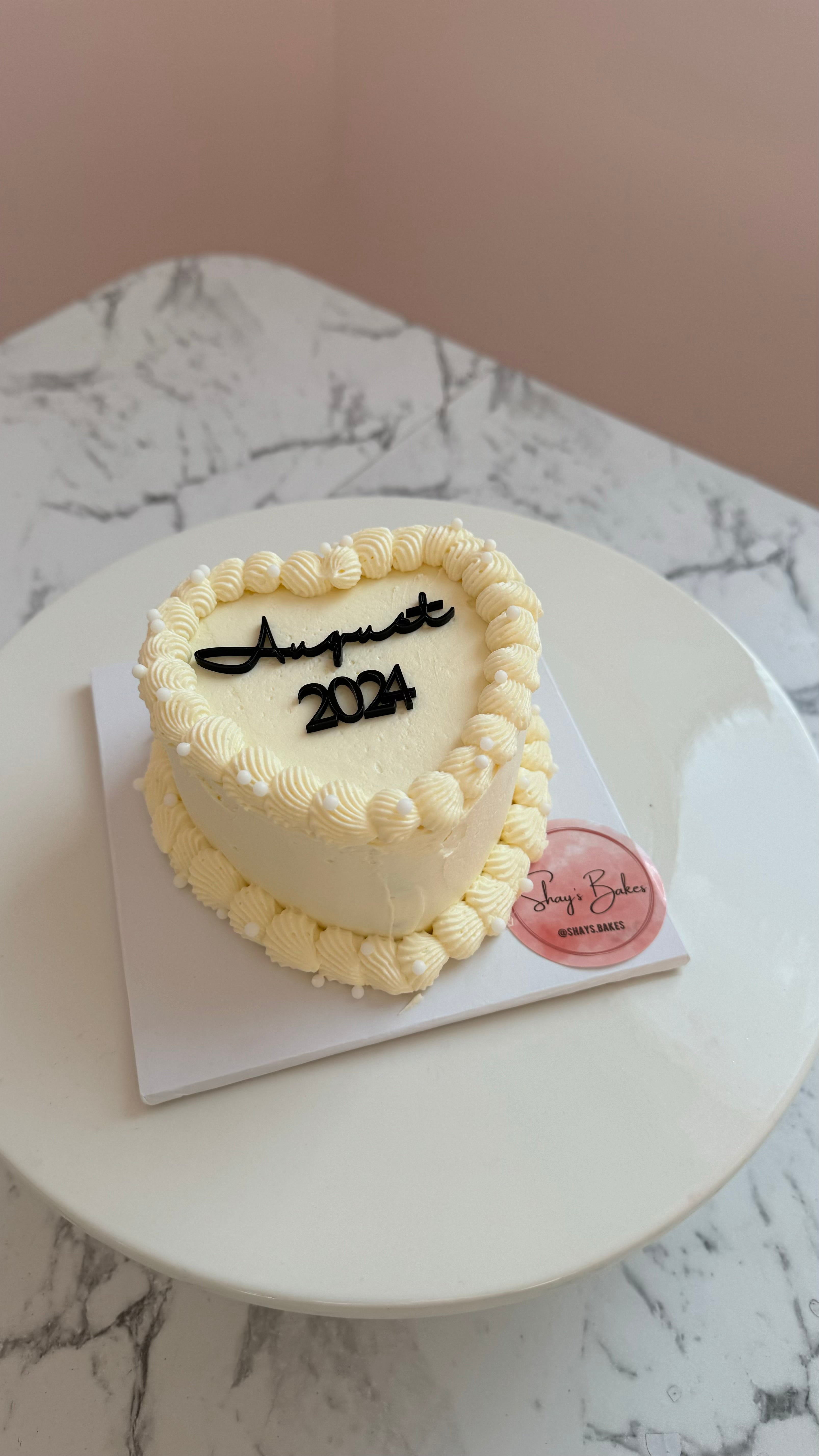 Gender Reveal Cake