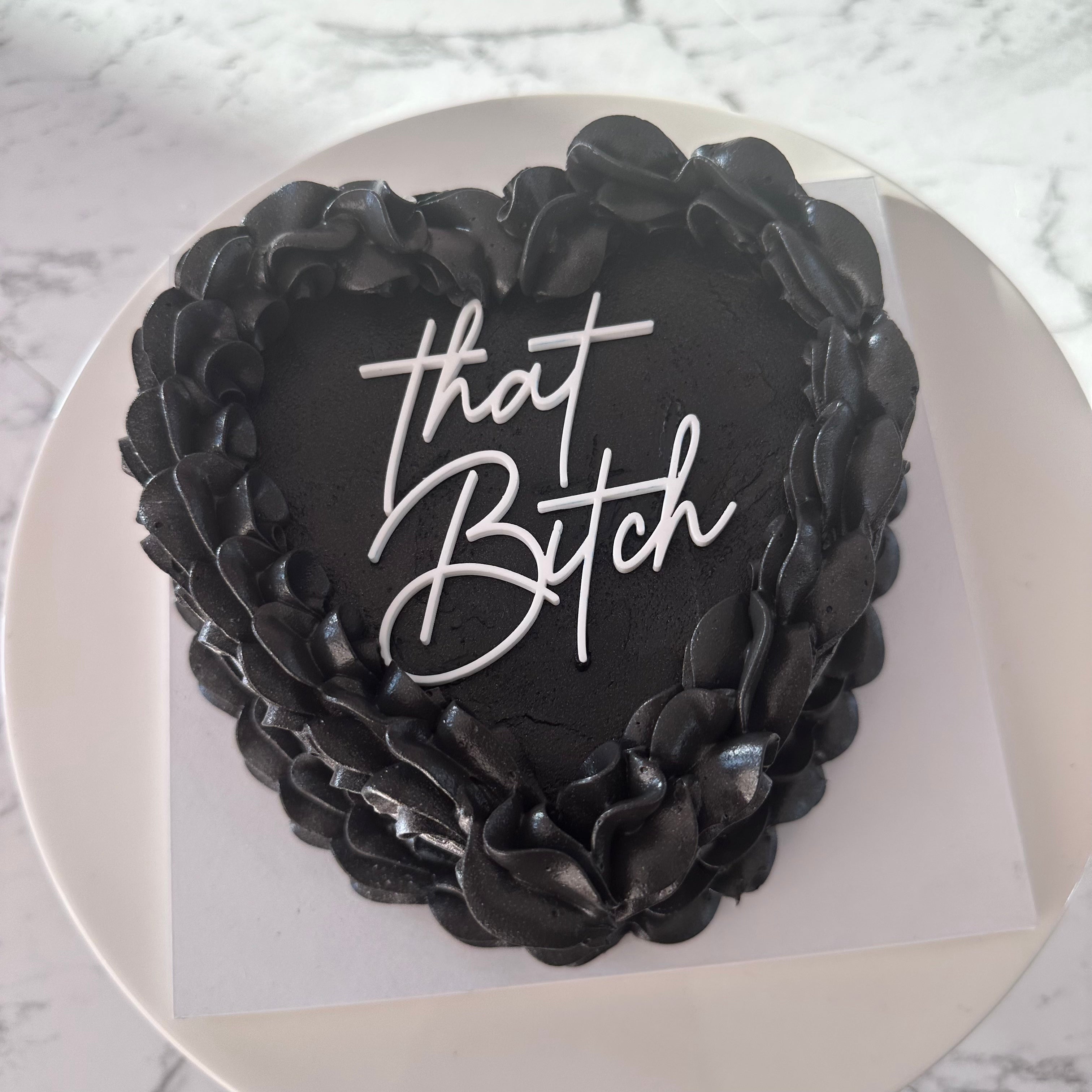 Retro Heart Cake