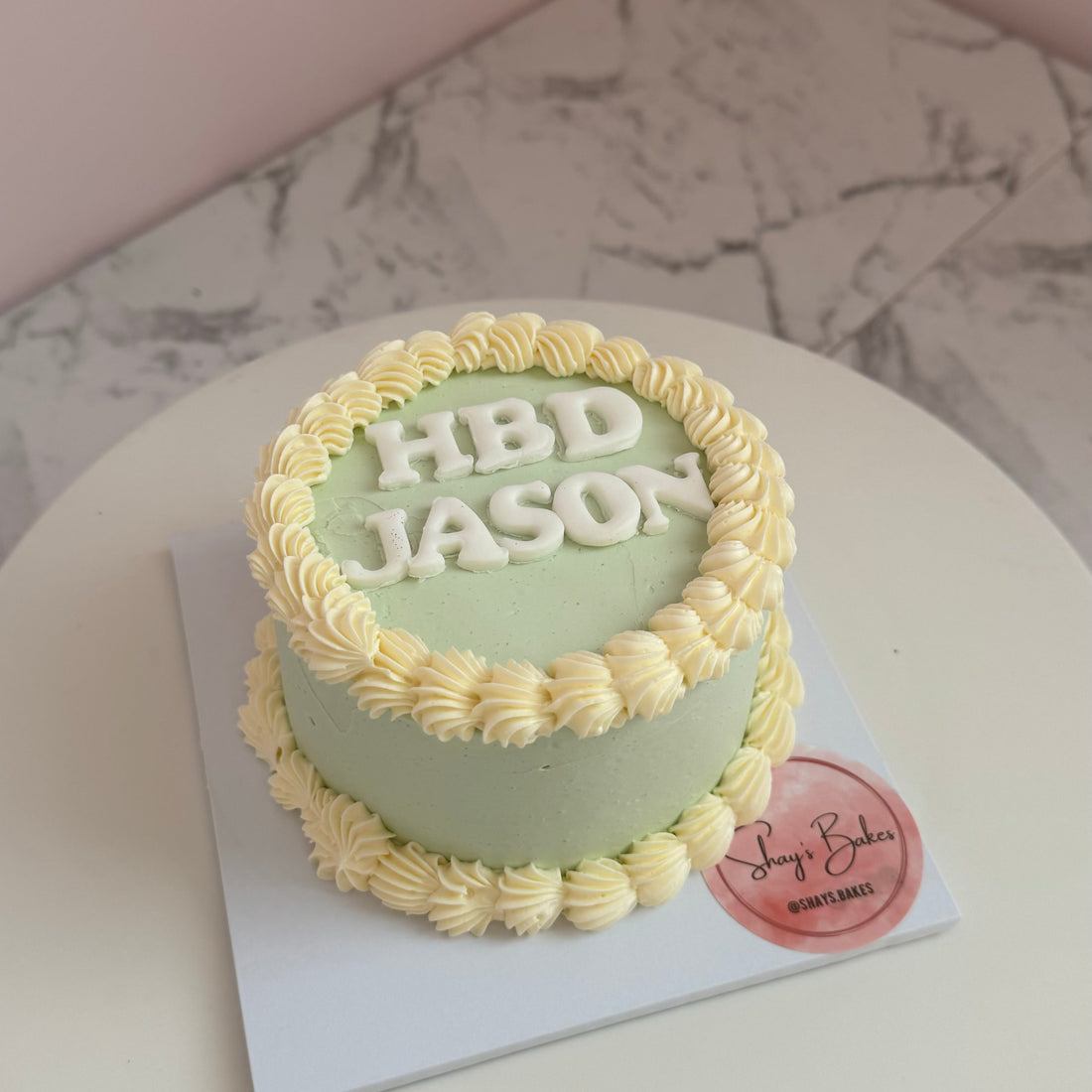 Vintage Round Cake