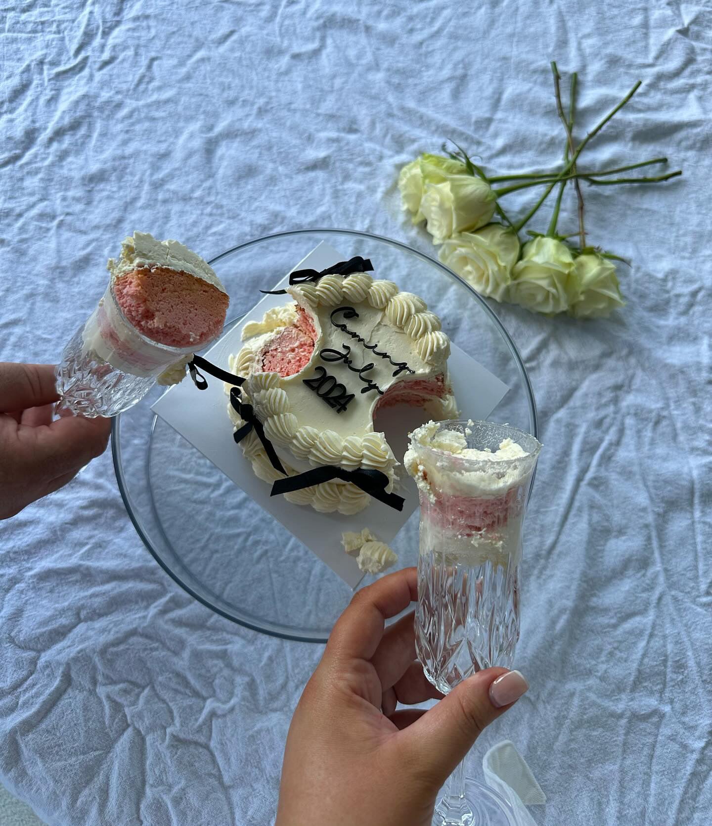 Gender Reveal Cake