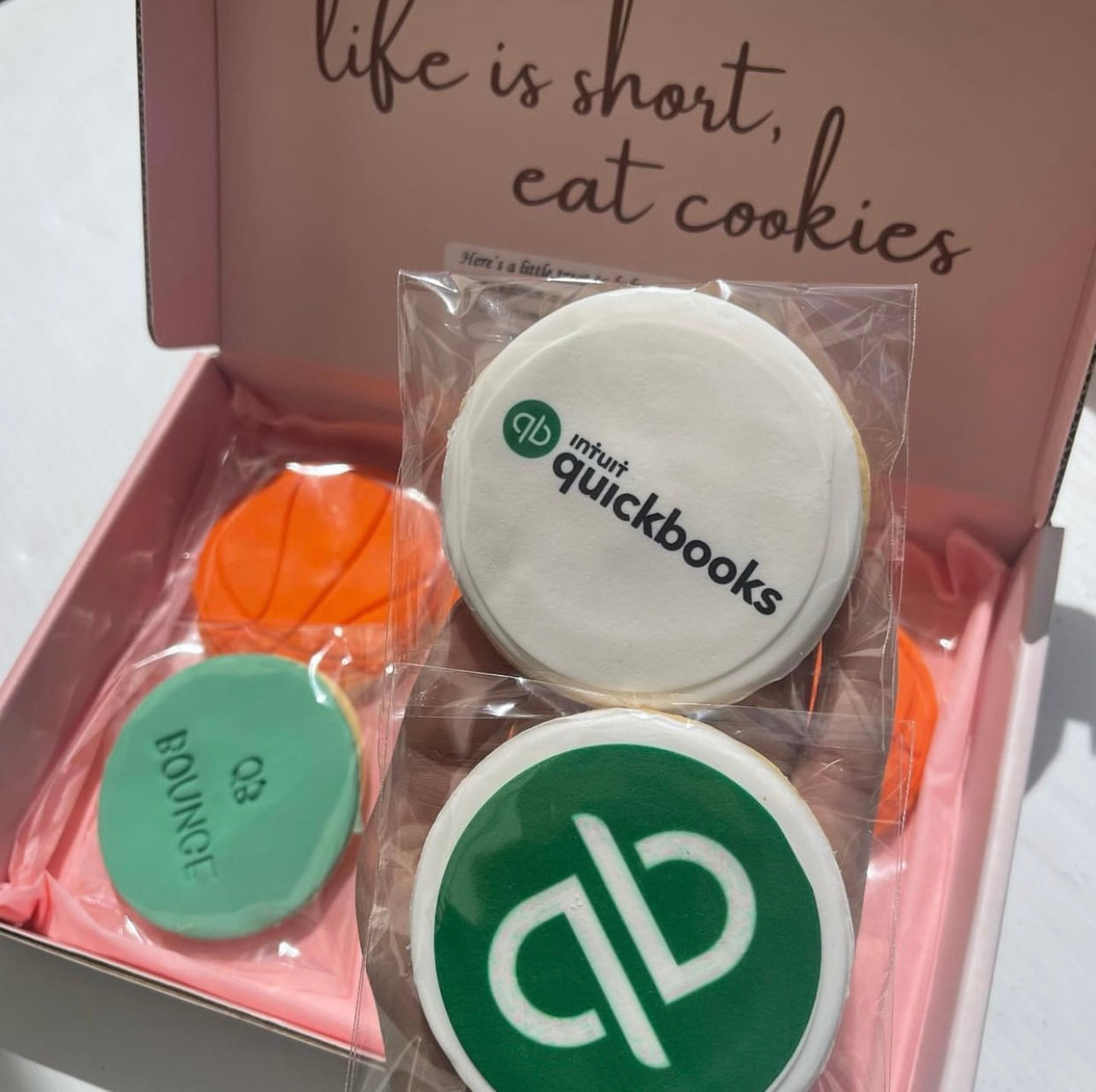 Custom Logo Cookies