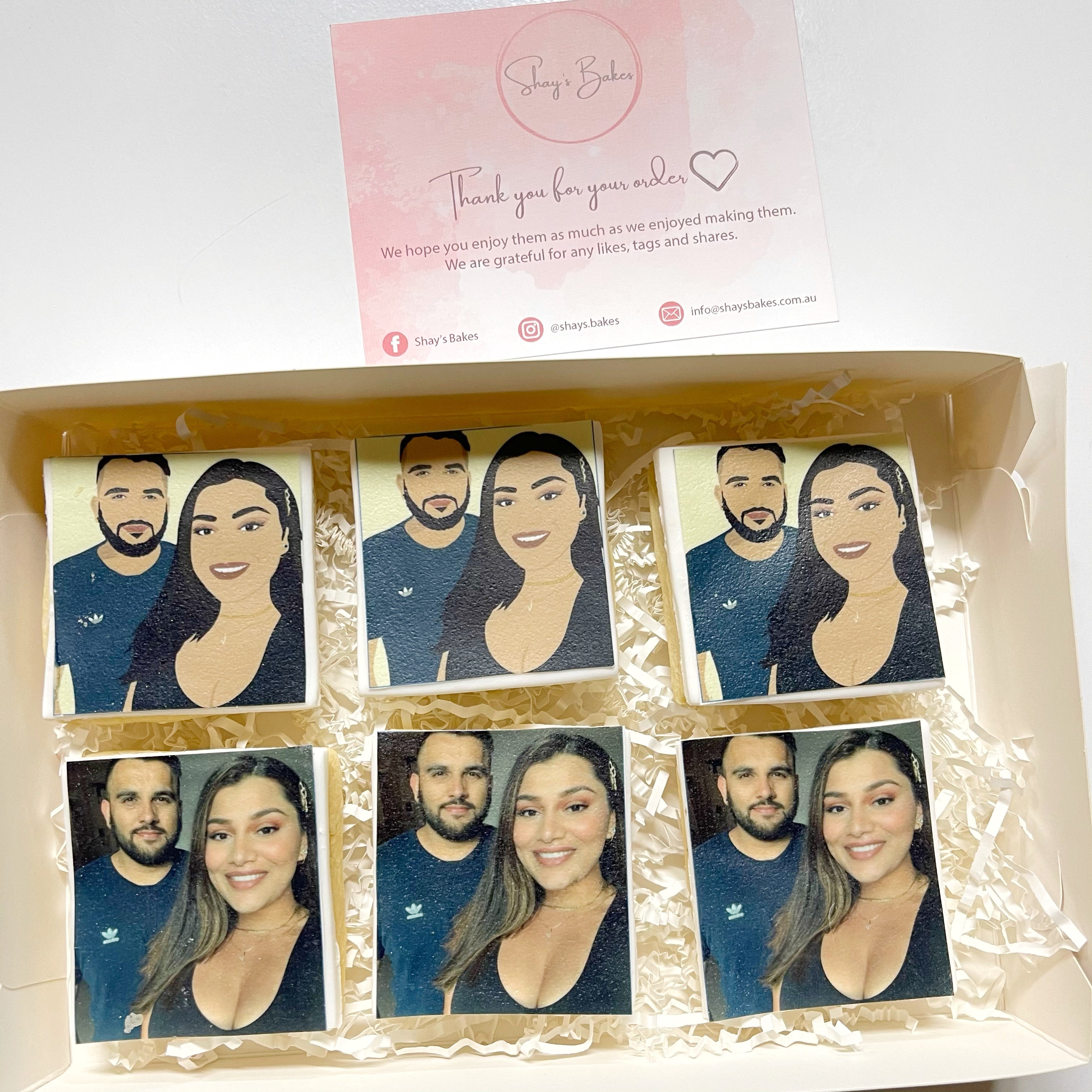 Edible Image Cookies
