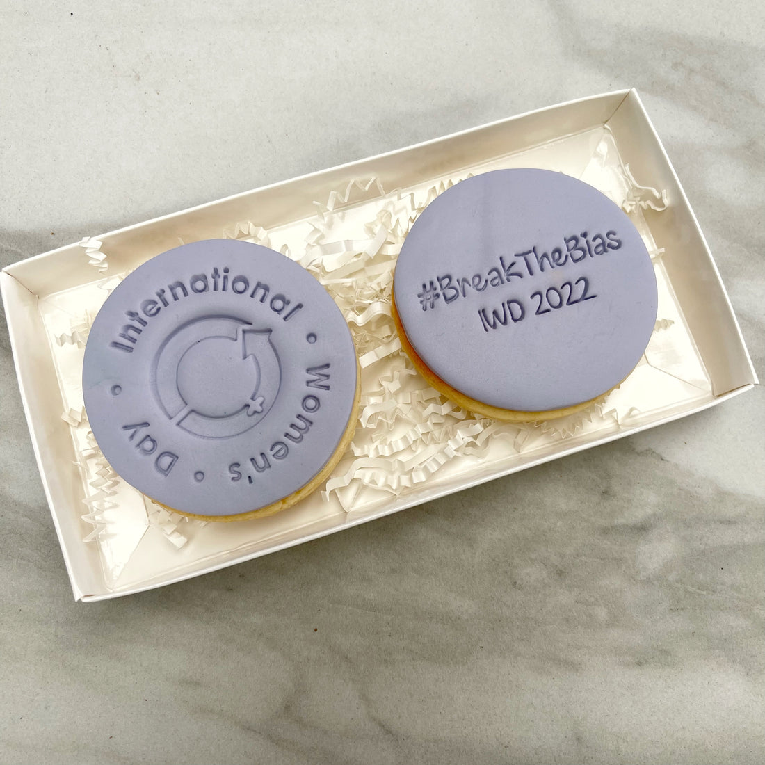Corporate logo cookies